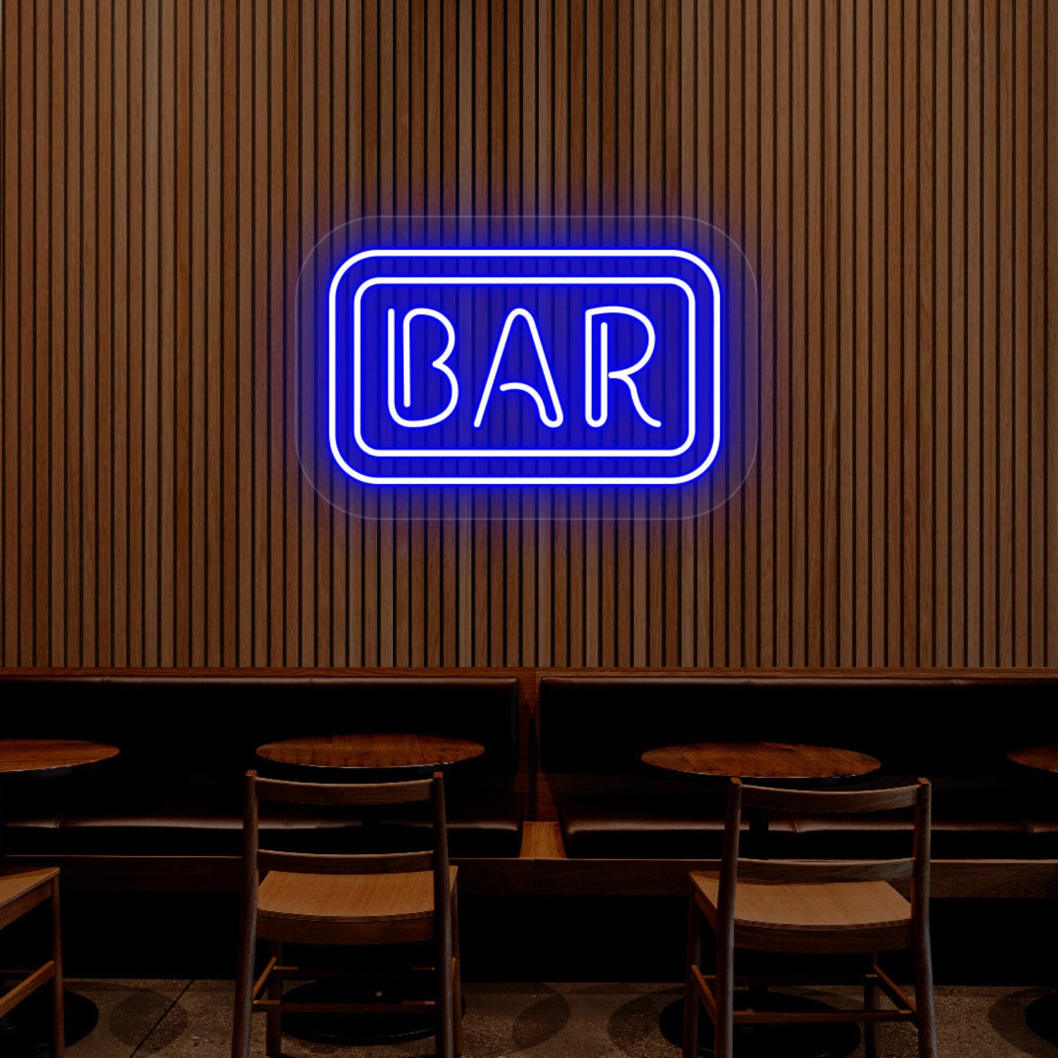 Rectangular Bar Led Neon Sign | Shineneon