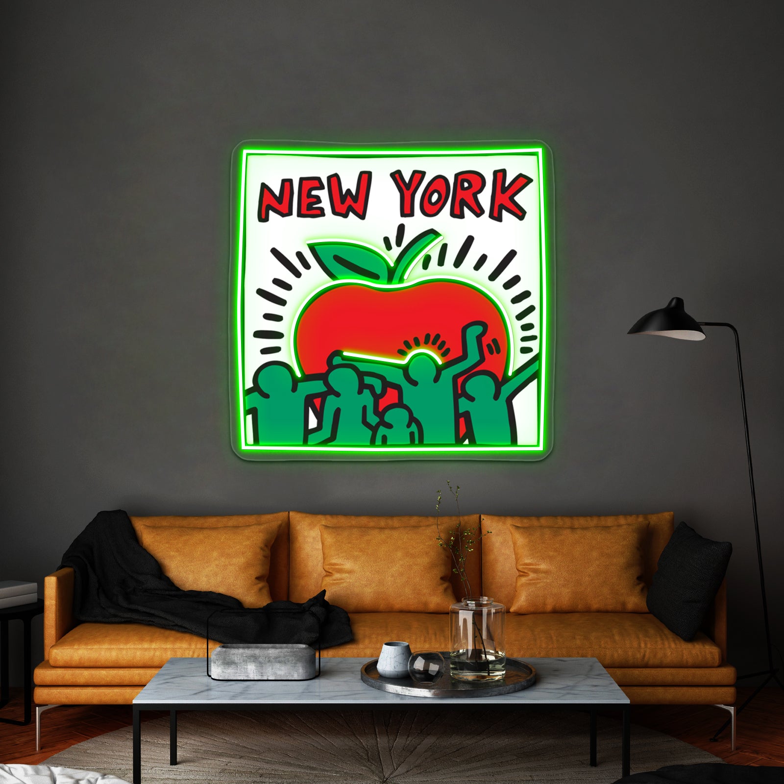 Red Apple Wall Artwork Neon Signs | Shineneon