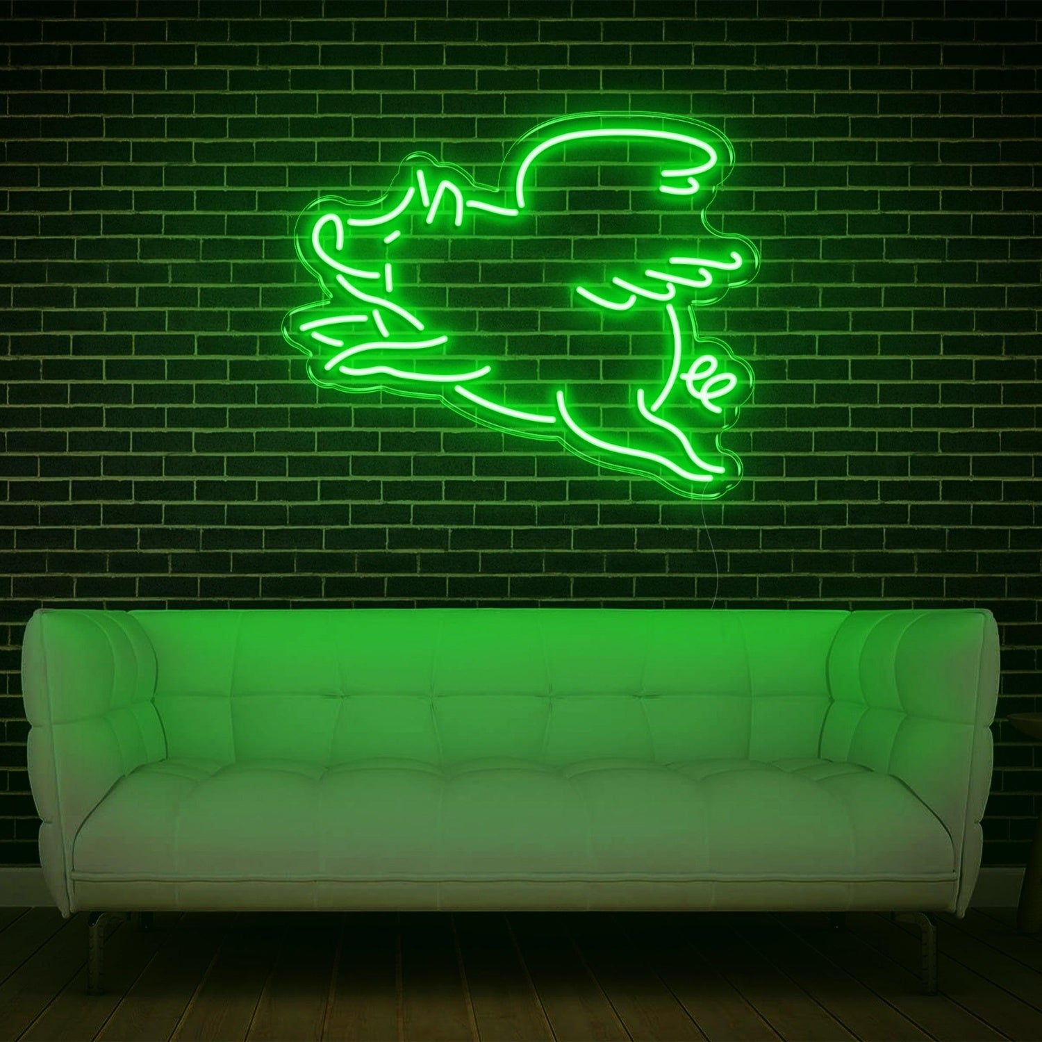 Red Cartoon Flying Pig Led Neon Sign For Modern Home Decor | Shineneon