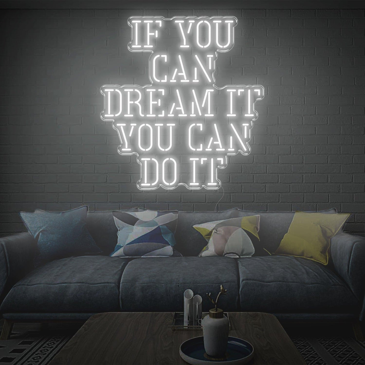 Red Dream It Do It Led Neon Sign Modern Home Decor | Shineneon