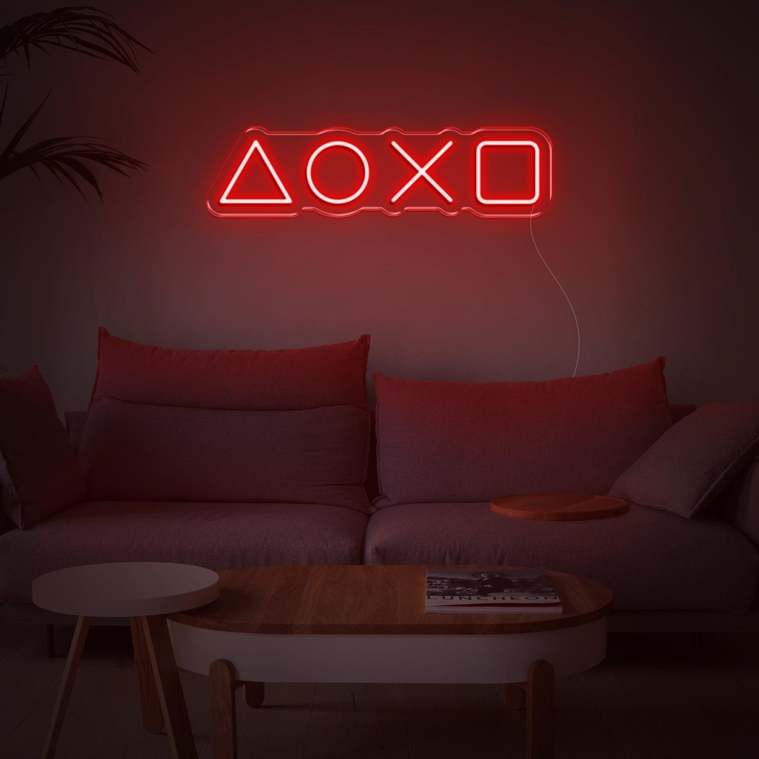 Red Game Buttons Led Neon Sign For Gaming Room Wall Decor | Shineneon