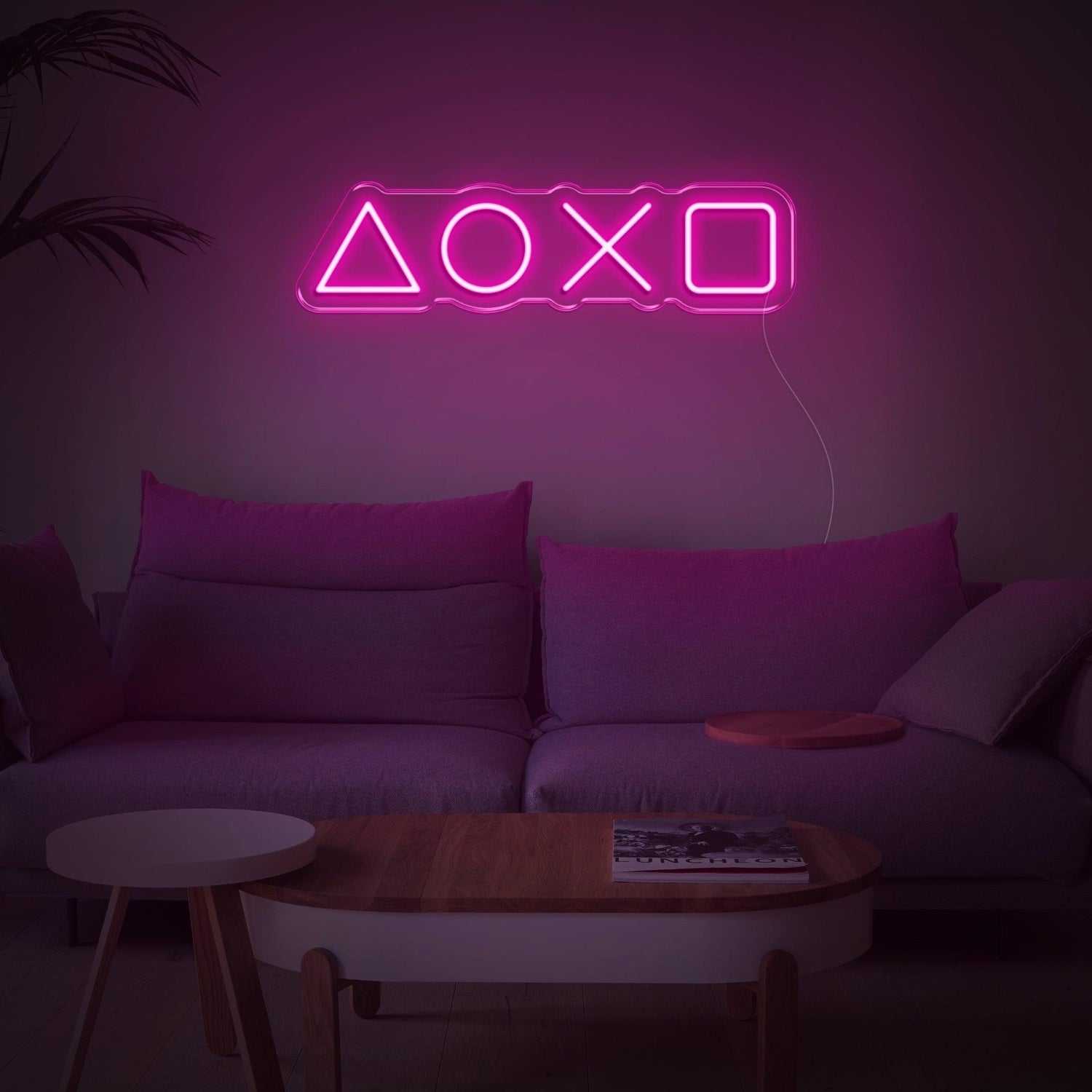 Red Game Buttons Led Neon Sign For Gaming Room Wall Decor | Shineneon