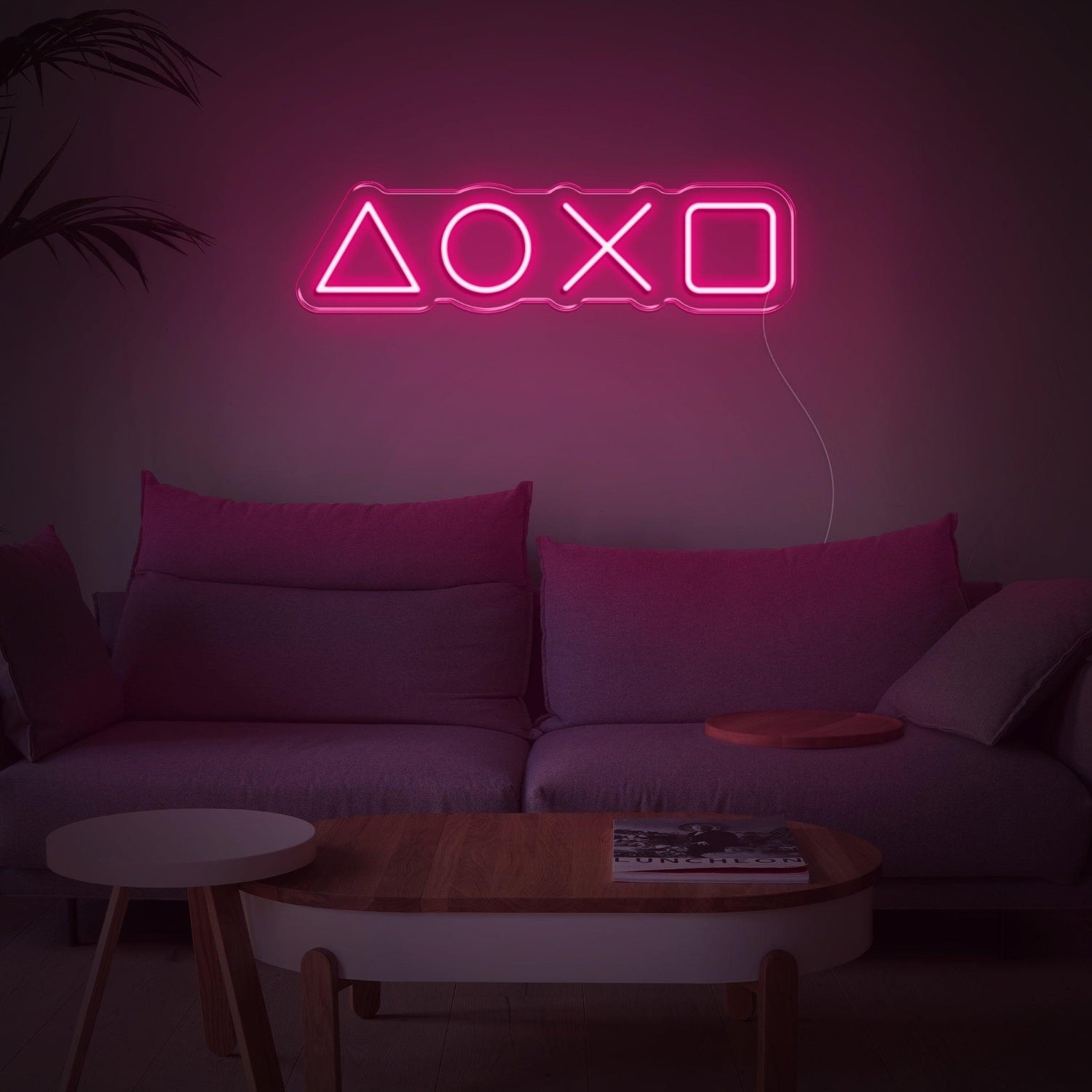 Red Game Buttons Led Neon Sign For Gaming Room Wall Decor | Shineneon