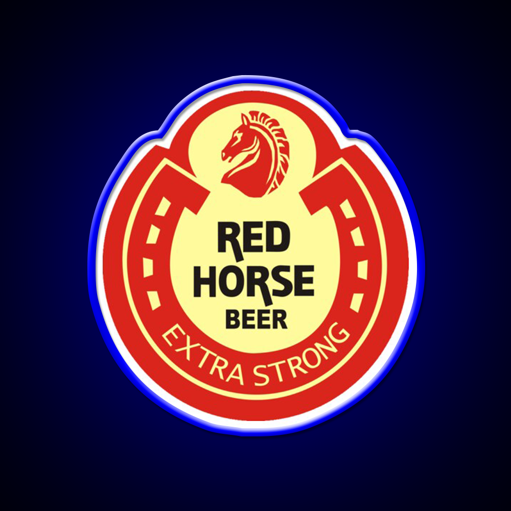Red Horse 0240 Beer Bar Decor Led Neon Sign Rgb Color - LED neon sign view 5