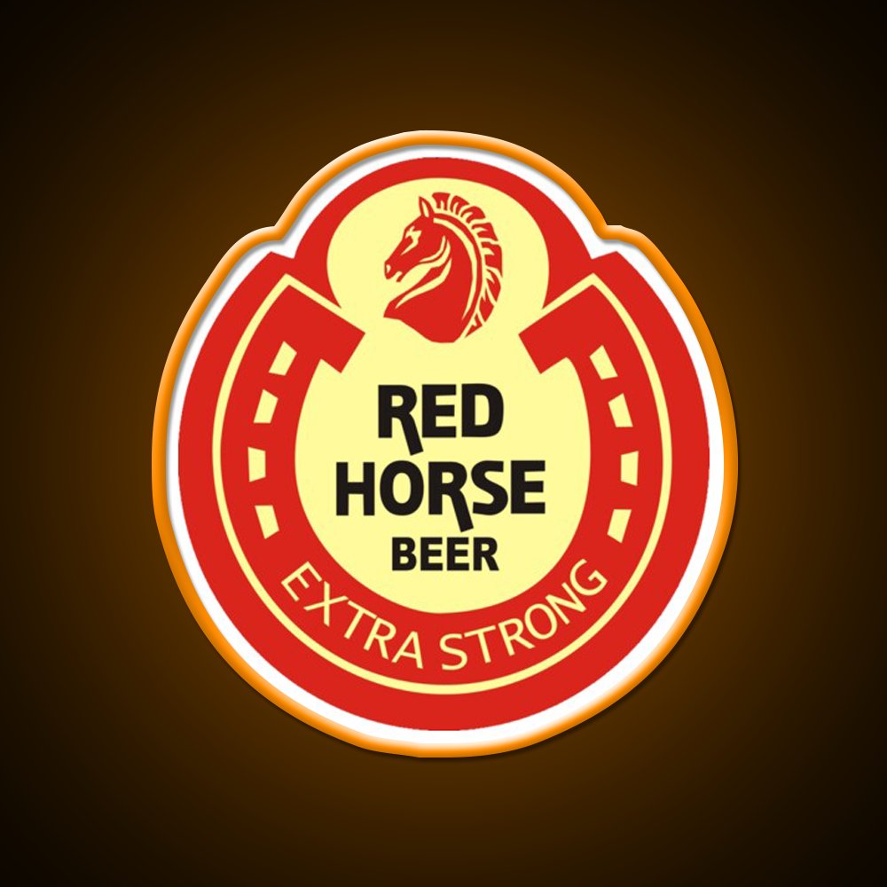 Red Horse 0240 Beer Bar Decor Led Neon Sign Rgb Color - LED neon sign view 6
