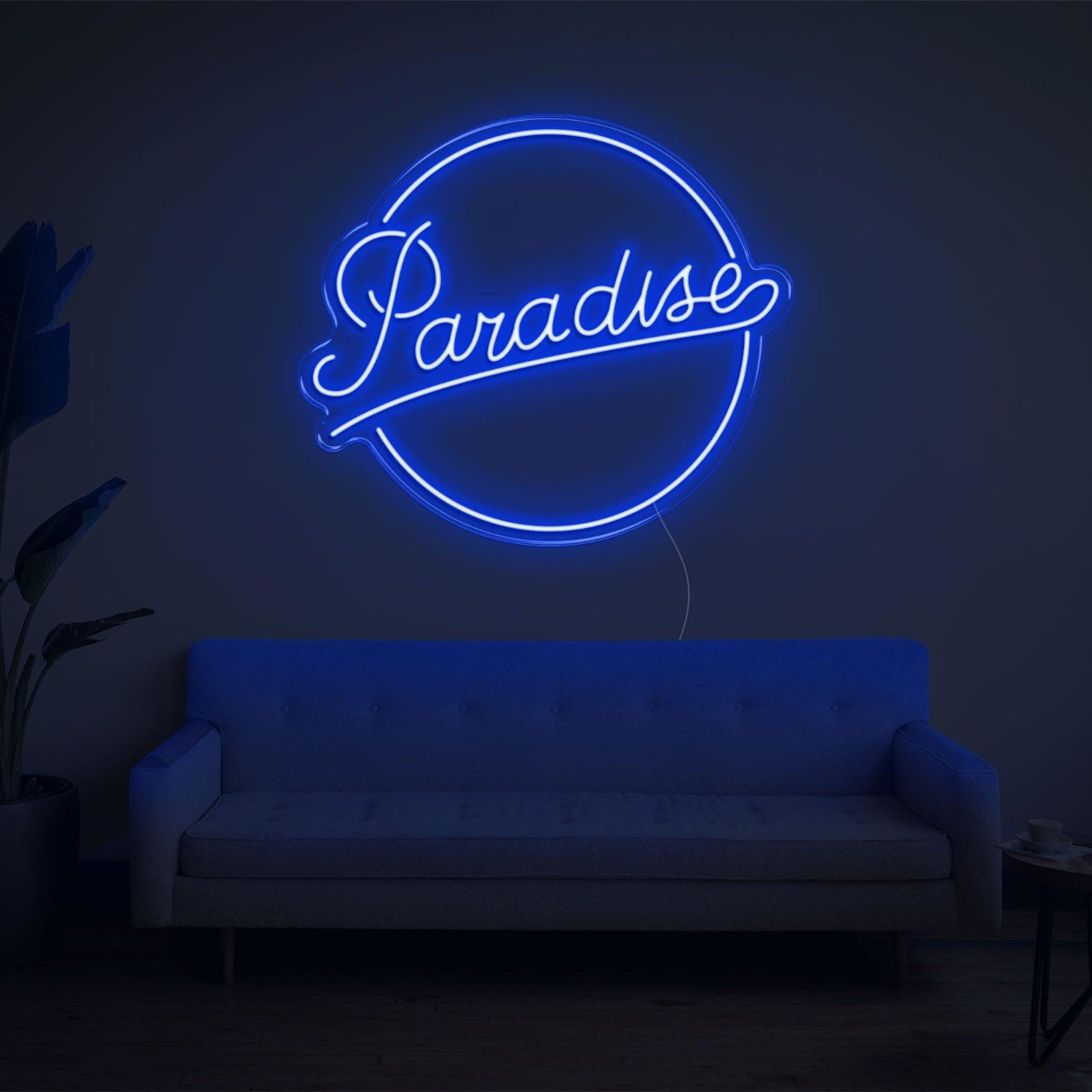 Red Paradise Led Neon Sign For Cozy Home Living Room Decor | Shineneon