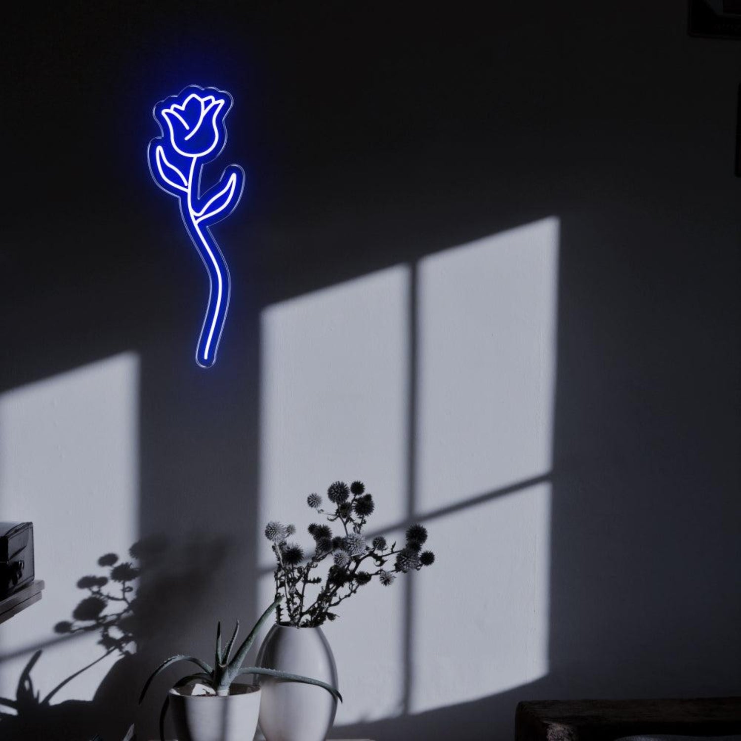 Red Rose Led Neon Sign For Modern Home Decor | Shineneon