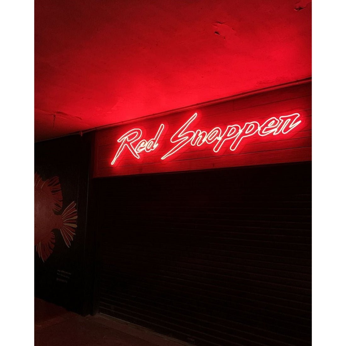 Red Snapper Led Sign Business Neon Sign - Shineneon