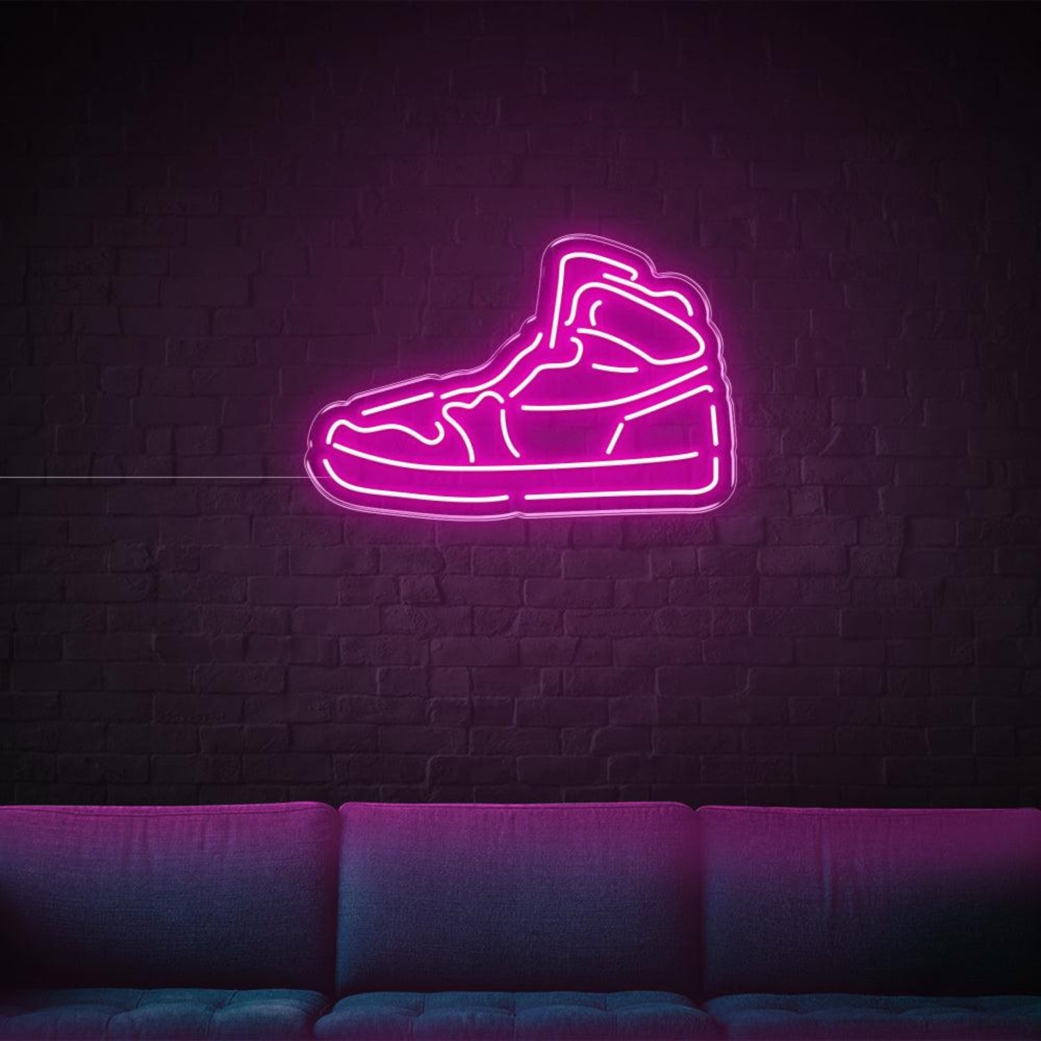 Red Sneaker Shoe Led Neon Sign For Sports Room Decor | Shineneon