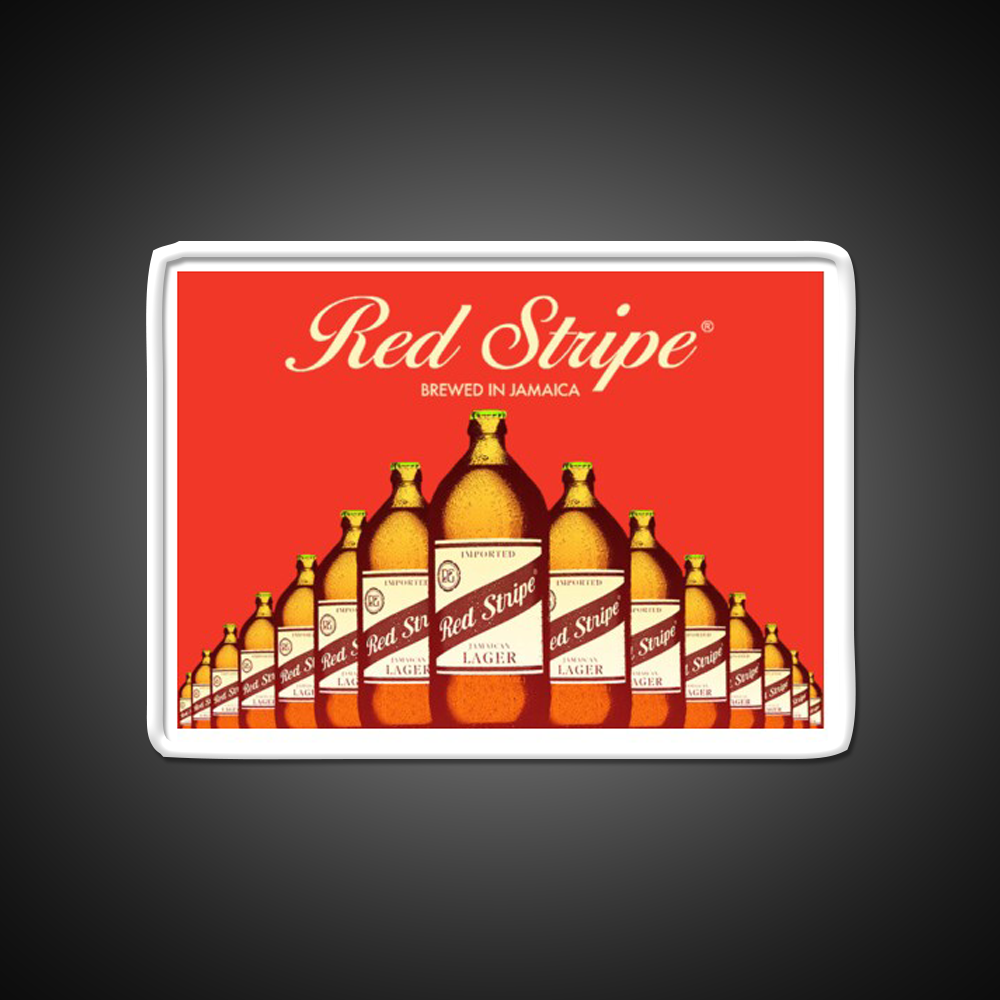 Red Stripe Beer Brewed Beer Bar Decor Led Neon Sign Rgb Color - LED neon sign view 11