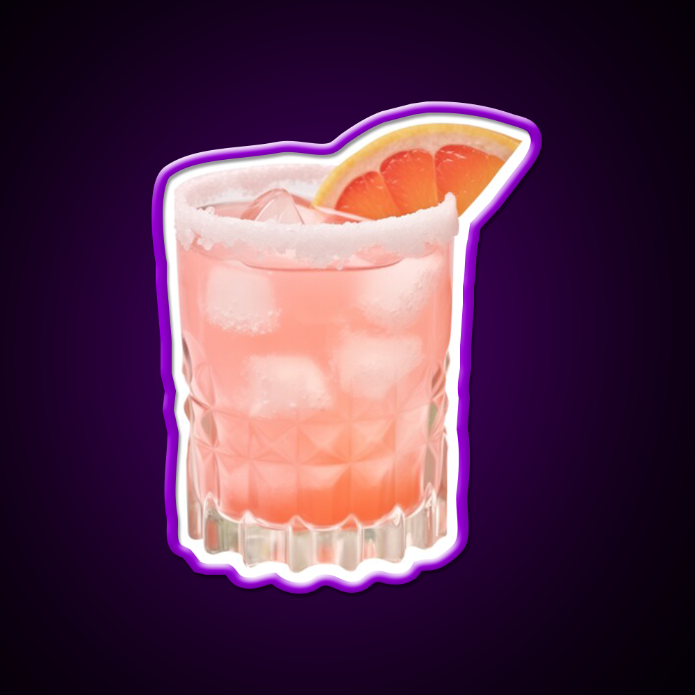 Refreshing Paloma Cocktail Bar Decor Led Neon Sign Rgb Color - LED neon sign view 8
