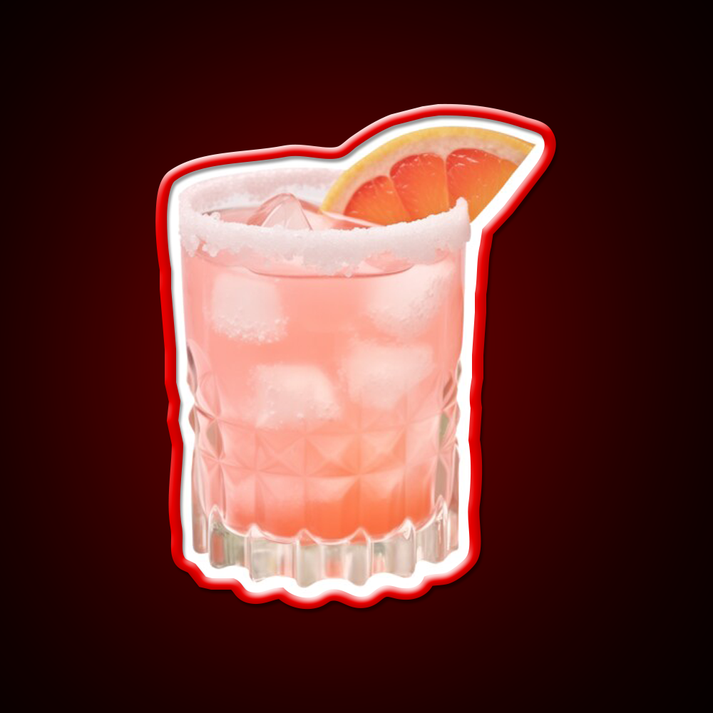 Refreshing Paloma Cocktail Bar Decor Led Neon Sign Rgb Color - LED neon sign view 9