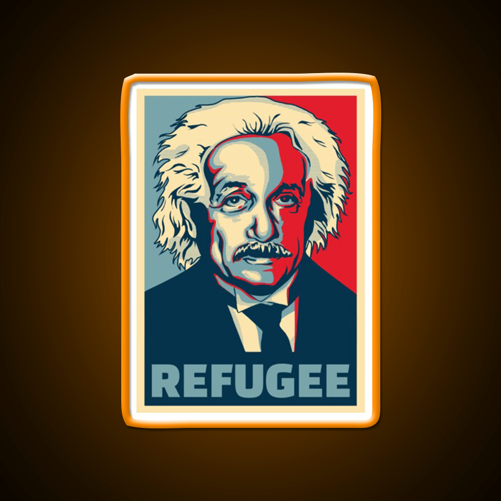 Refugee Welcome Led Neon Sign Open Sign Rgb Color - Shineneon