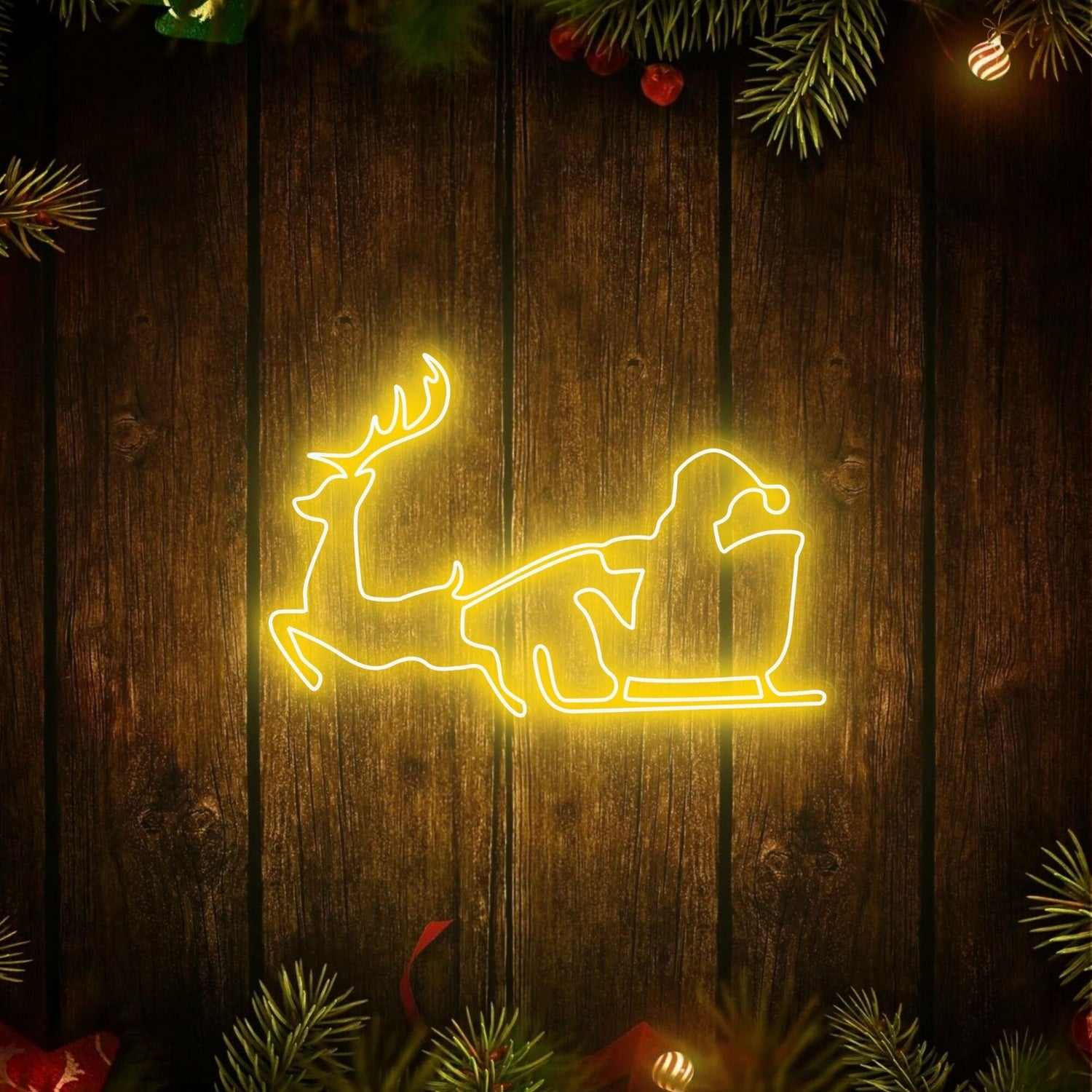 Reindeer Led Neon Sign For Festive | Shineneon