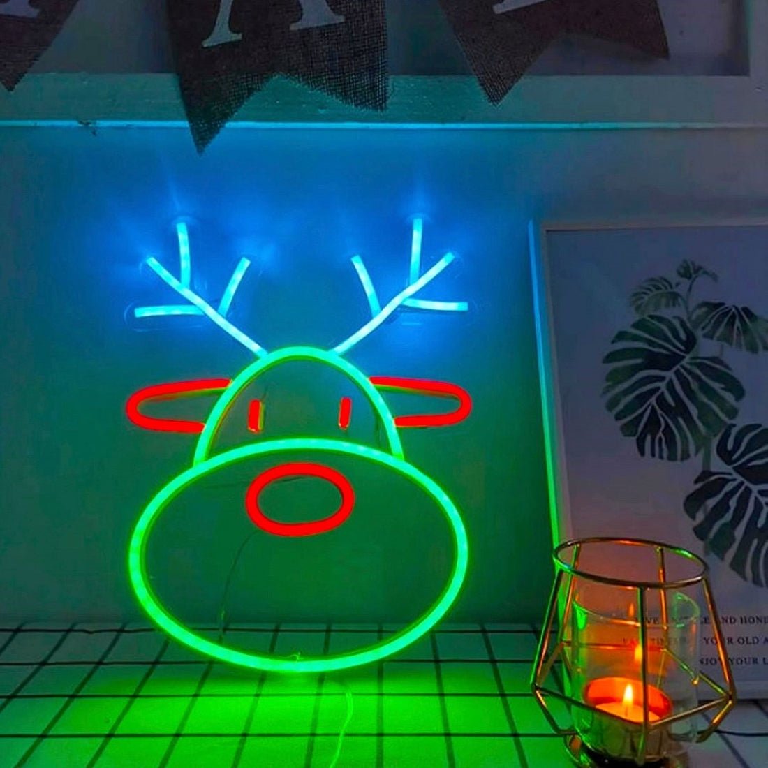 Reindeer Led Sign Business Neon Signs - Shineneon