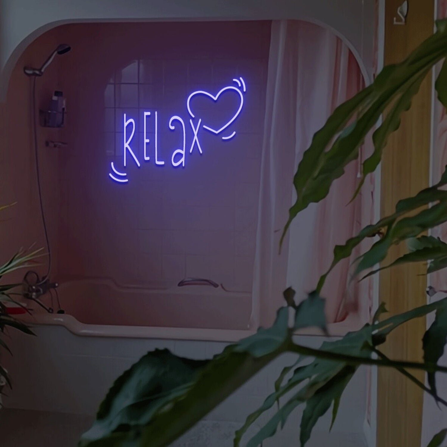 Relax And Heart Neon Sign | Shineneon