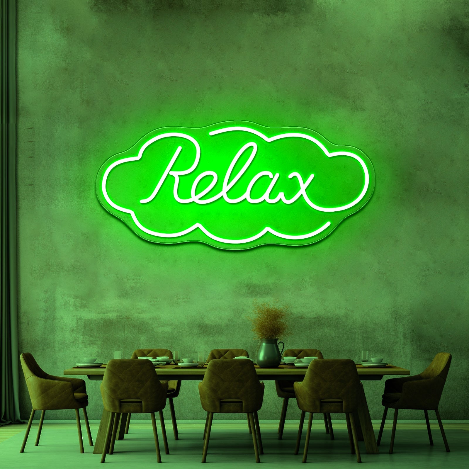 Relax Artistic Neon Signs Wall Art Led Signs - Shineneon
