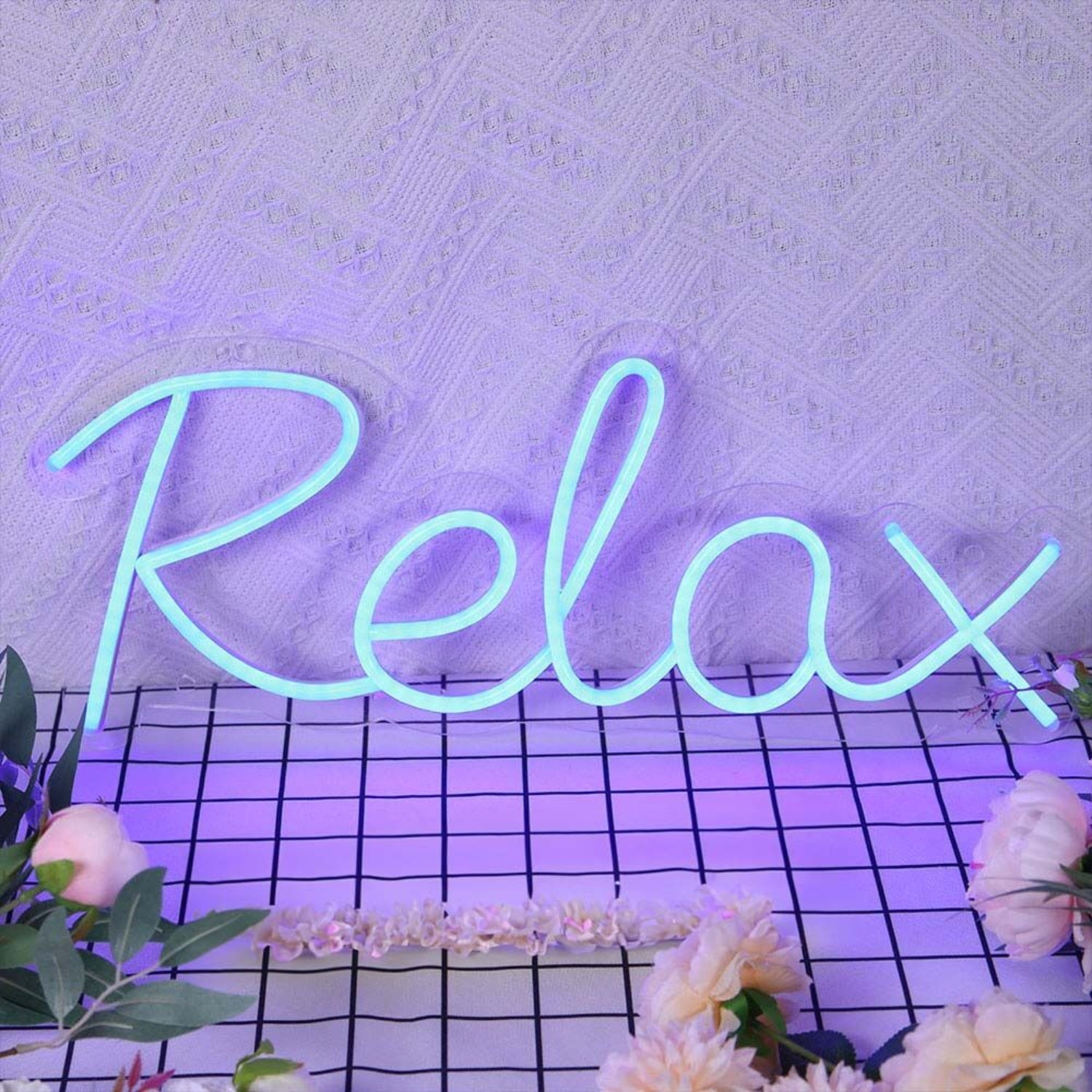 Relax Blue Led Neon Sign | Shineneon