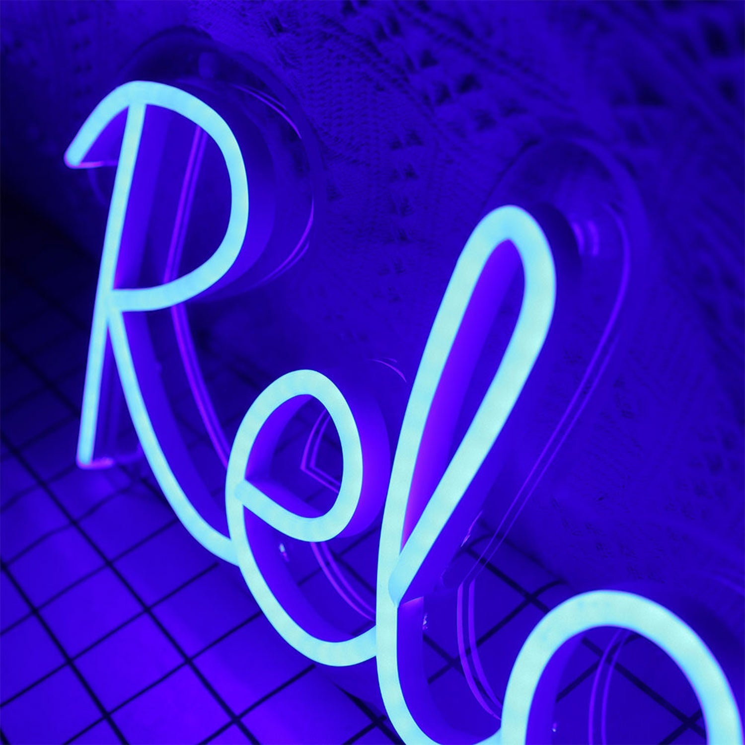 Relax Blue Led Neon Sign | Shineneon
