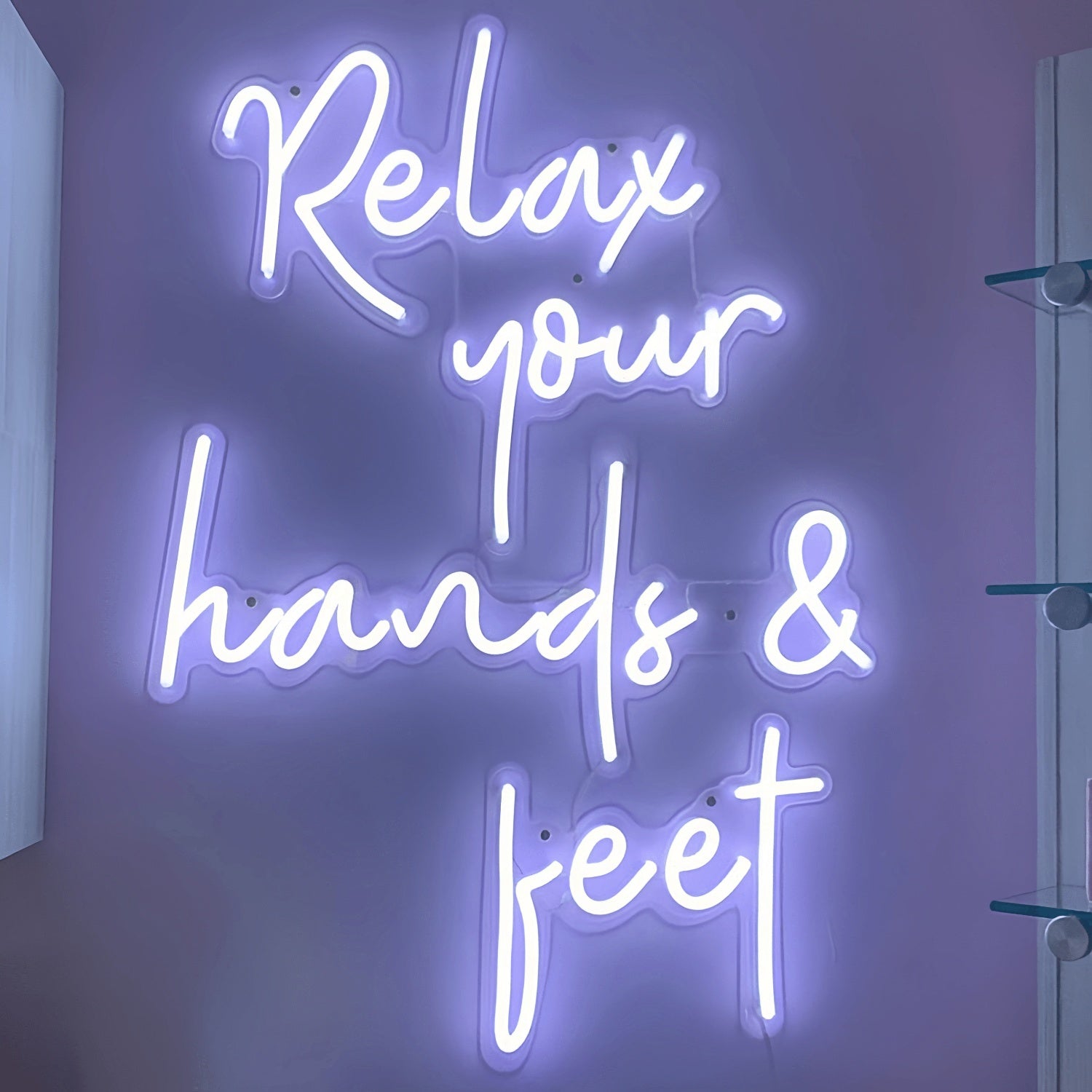 Relax Your Hands And Feet Led Neon Sign For Ultimate Comfort | Shineneon