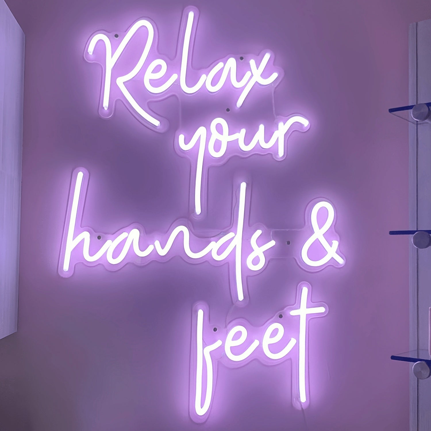 Relax Your Hands And Feet Led Neon Sign For Ultimate Comfort | Shineneon