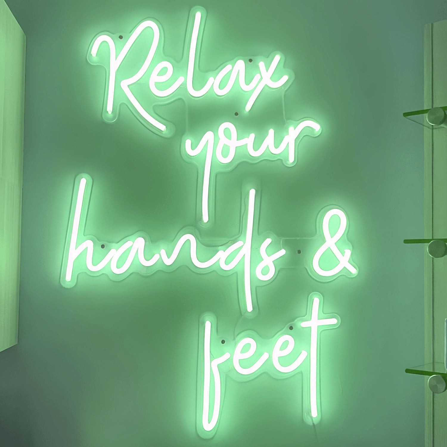 Relax Your Hands And Feet Led Neon Sign For Ultimate Comfort | Shineneon