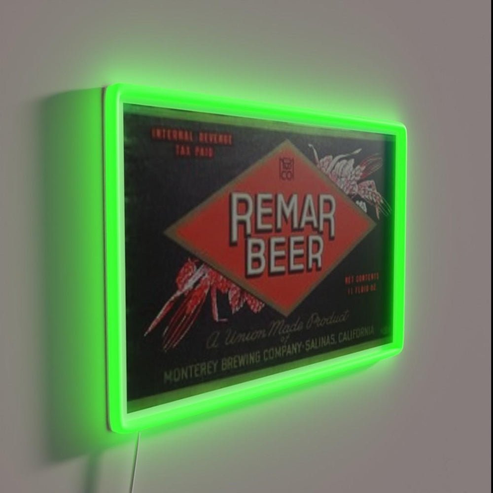 Remar Beer Rgb Led Neon Sign - Shineneon
