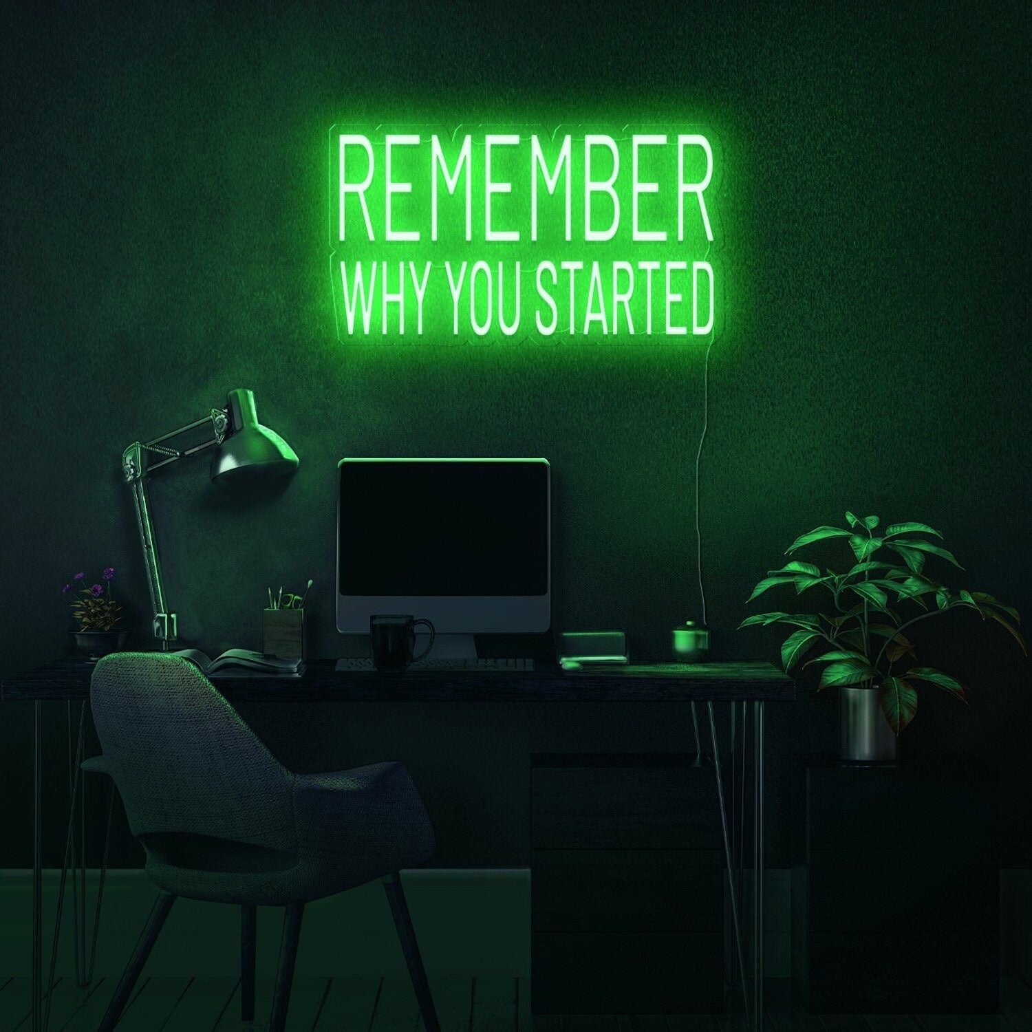 Remember Why You Started Led Neon Sign | Shineneon