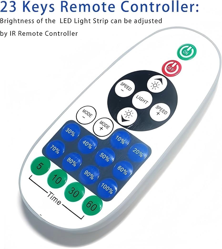 Remote Controller for Single Color LED Strip Lights and Neon Sign - Shineneon