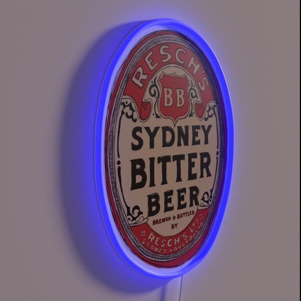 Reschs Bitter Beer Pop Rgb Led Neon Sign - Shineneon