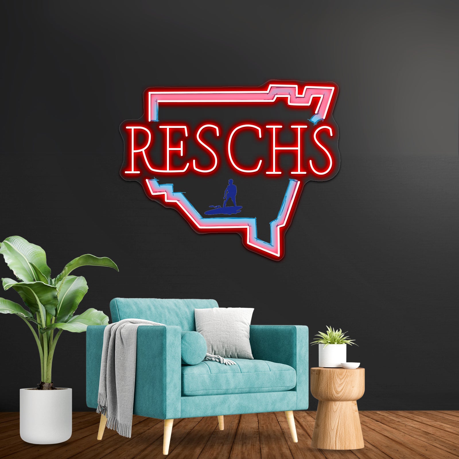 Reschs Nsw Surfer Artwork Led Neon Signs | Shineneon