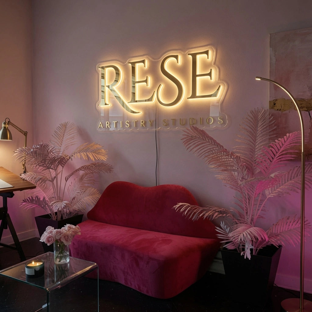 Rese Artisan Studios LED Neon Sign - 02 High-Converting Product Image