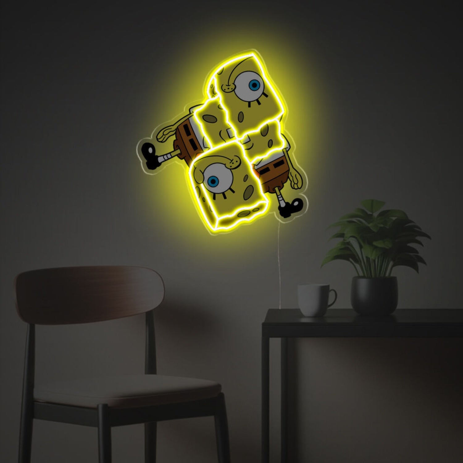 Restructuring Spongebob Led Neon Acrylic Artwork | Shineneon