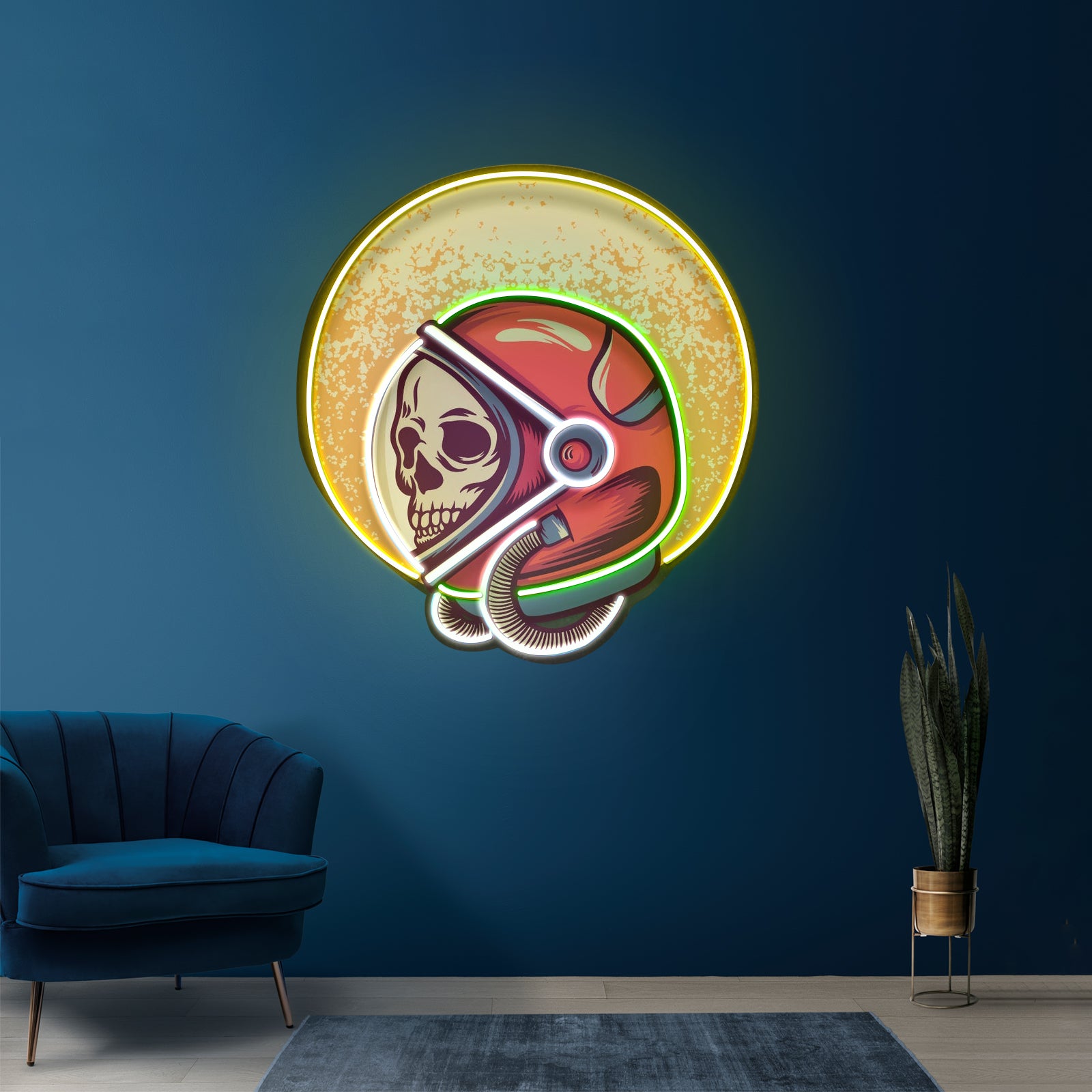 Retro Astronaut Led Neon Sign Light Custom Led Signs