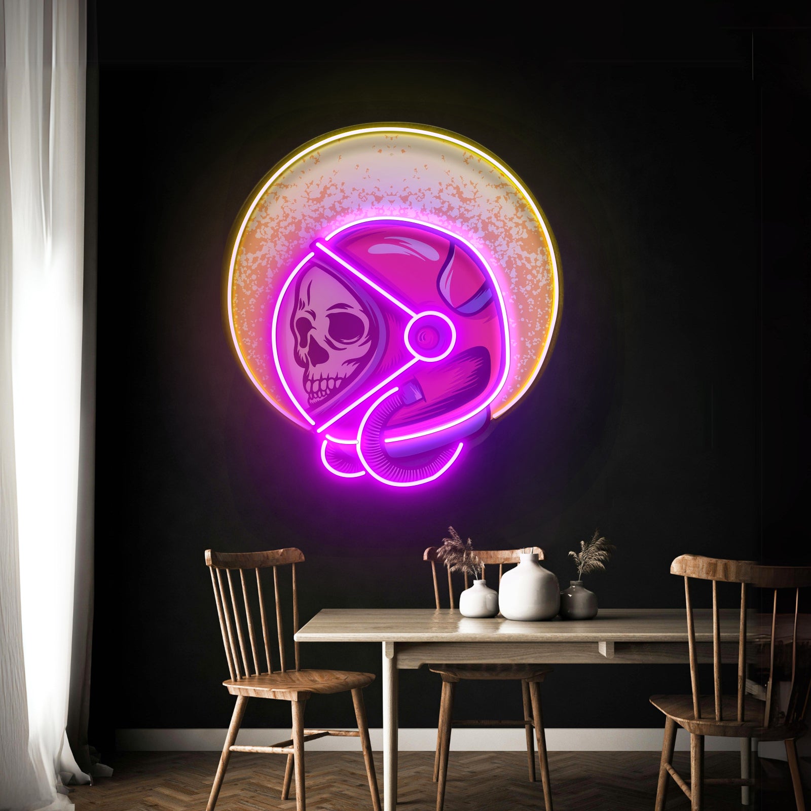 Retro Astronaut Led Neon Sign Light Custom Led Signs