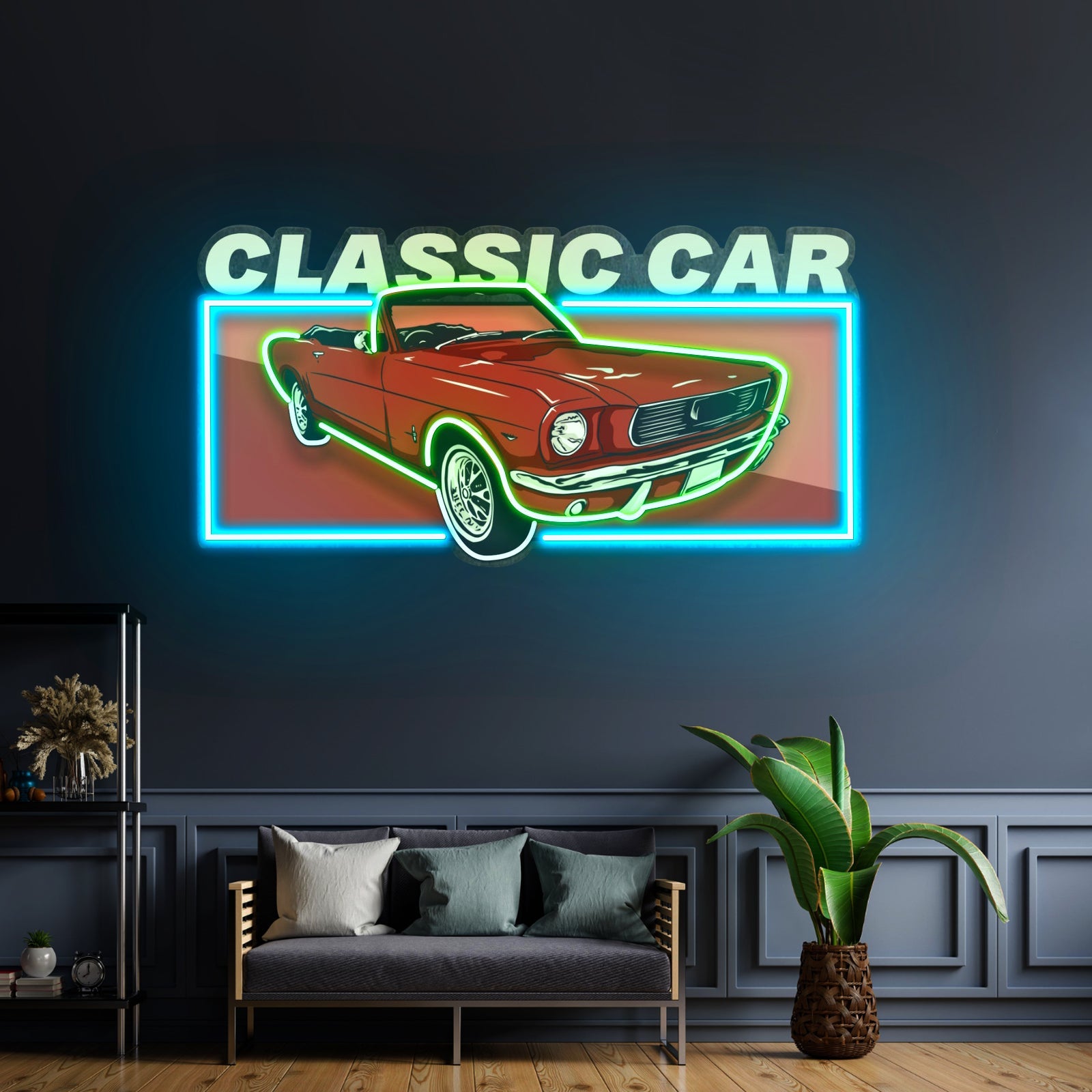 Retro Car Led Neon Sign Light Custom Led Signs - Shineneon