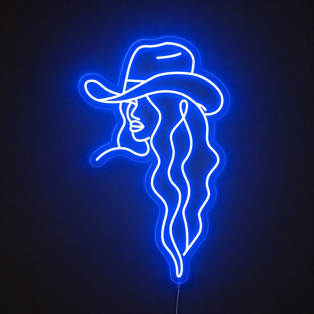 Retro Cowgirl Neon Sign LED Neon Sign main product image