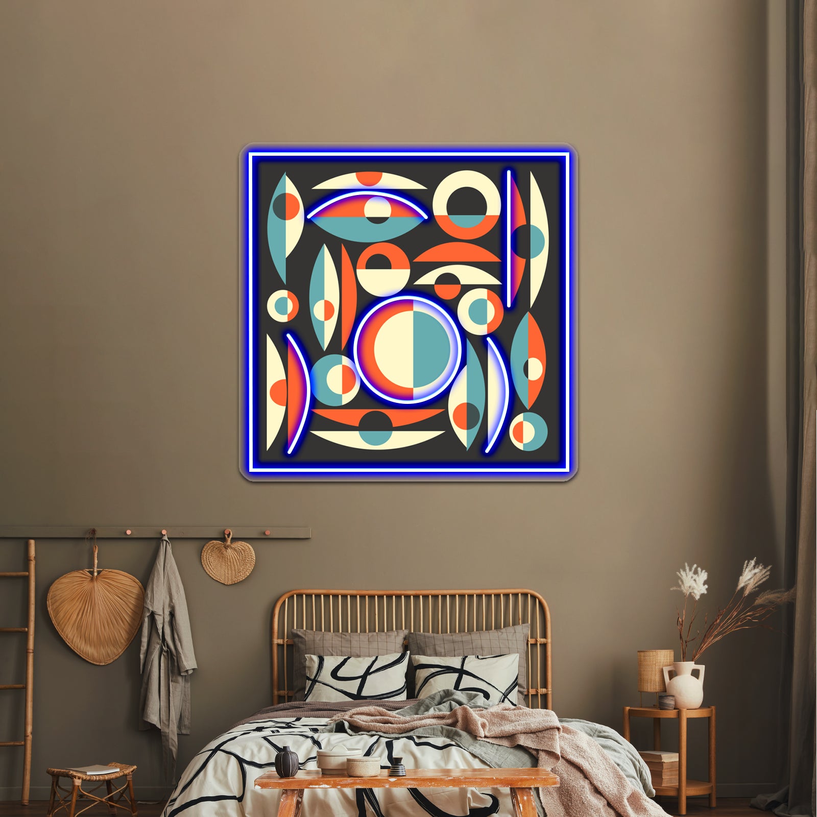 Retro Eames Era Pisces Wall Artwork Neon Signs | Shineneon