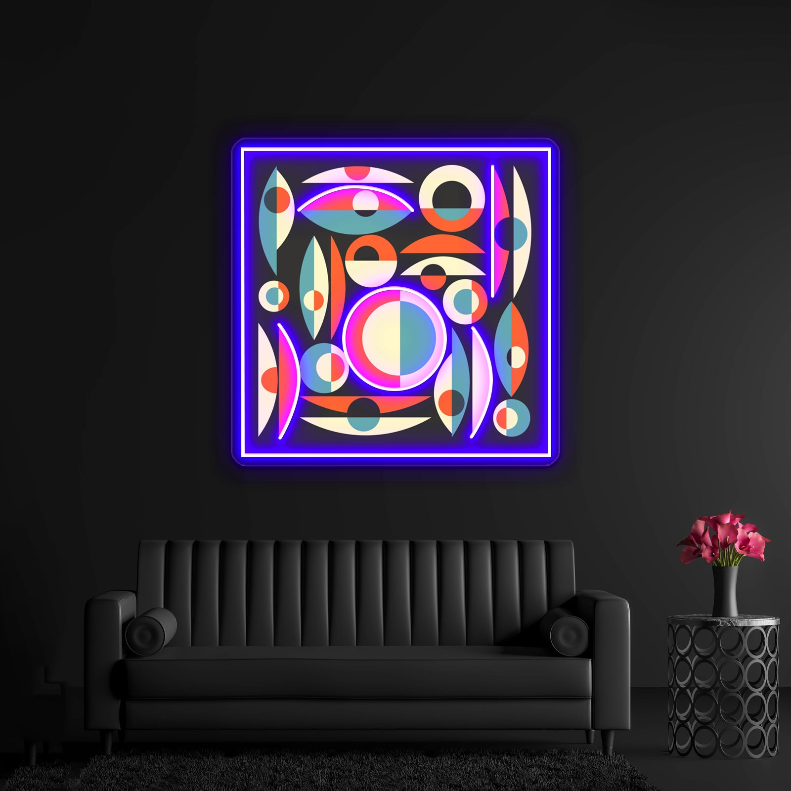 Retro Eames Era Pisces Wall Artwork Neon Signs | Shineneon