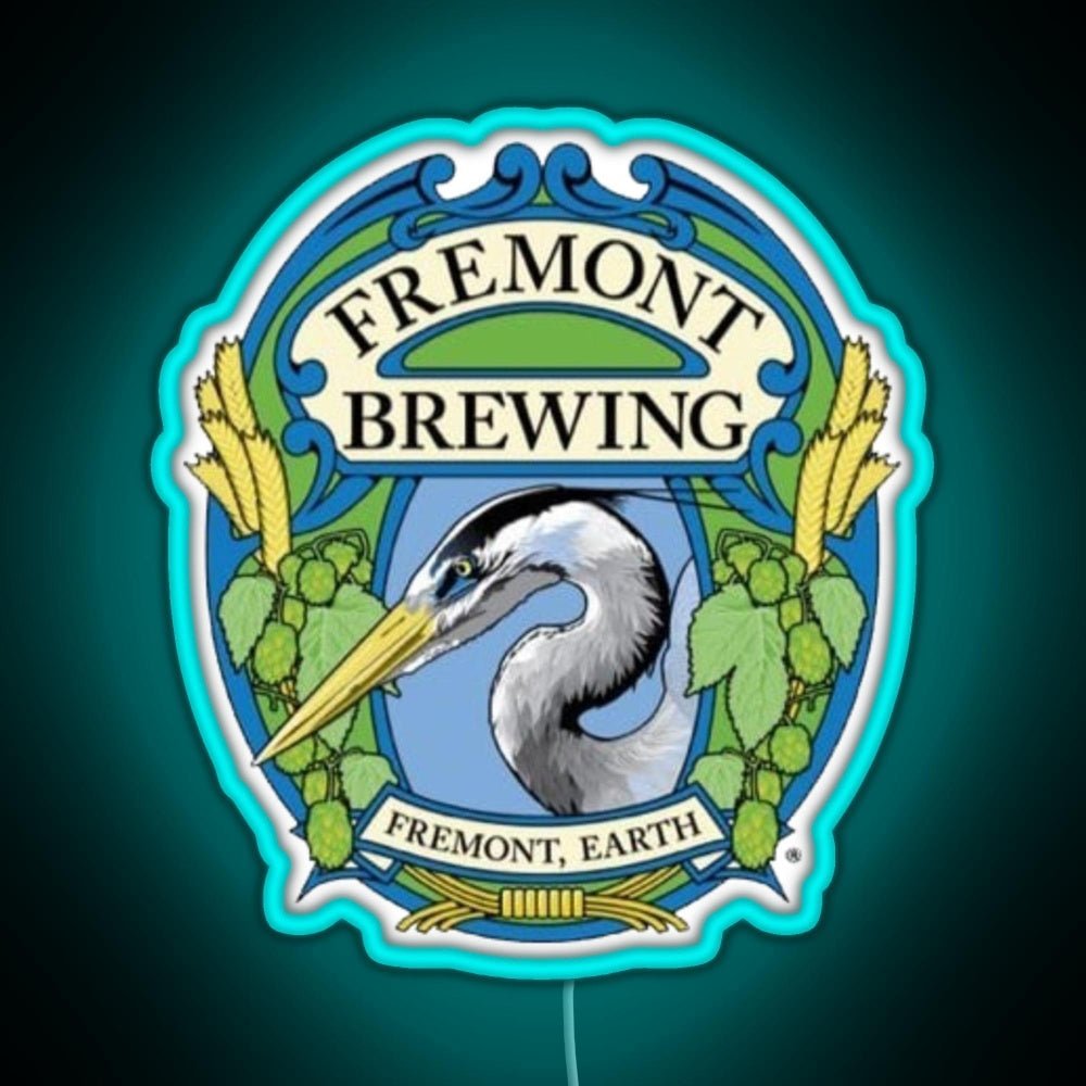 Retro Fremont Brewing Company Beer Rgb Led Neon Sign Pop Wall Art - Shineneon