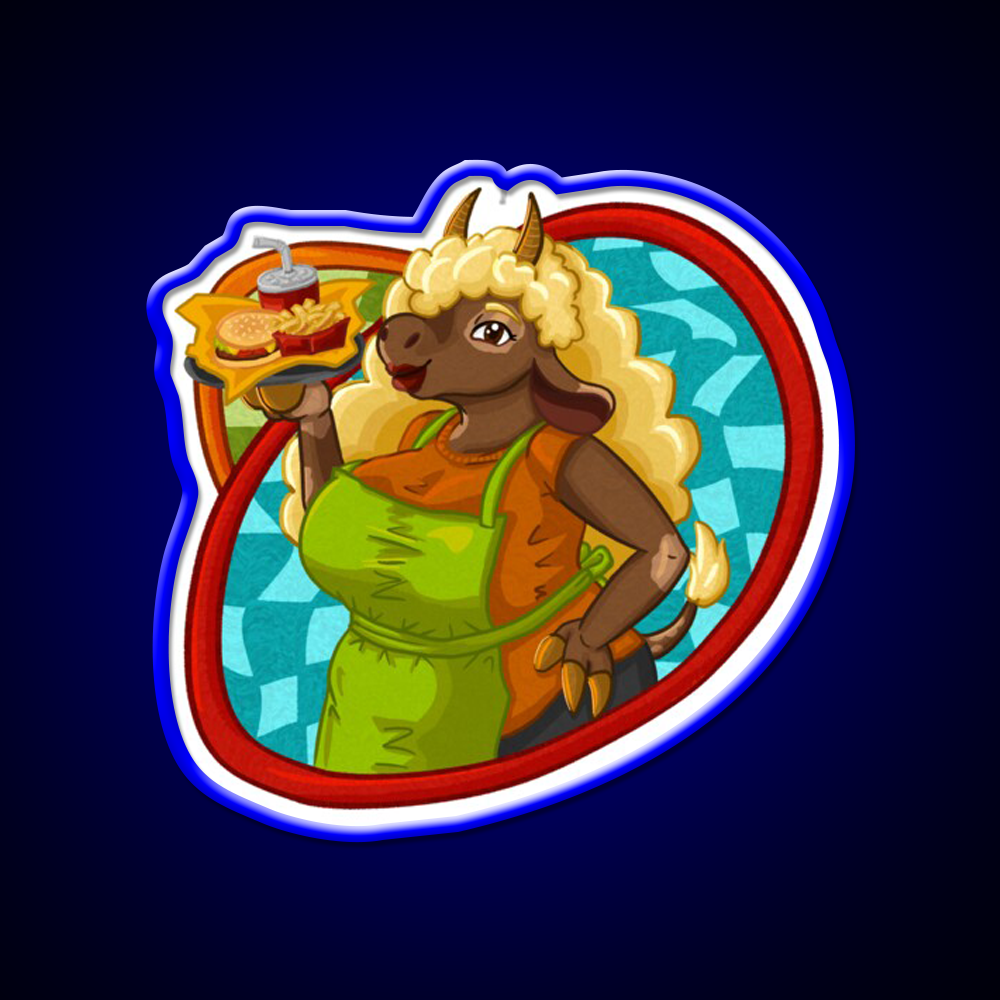 Retro Greasy Spoon Diner Fast Food Led Neon Sign For Burger Place Rgb Color