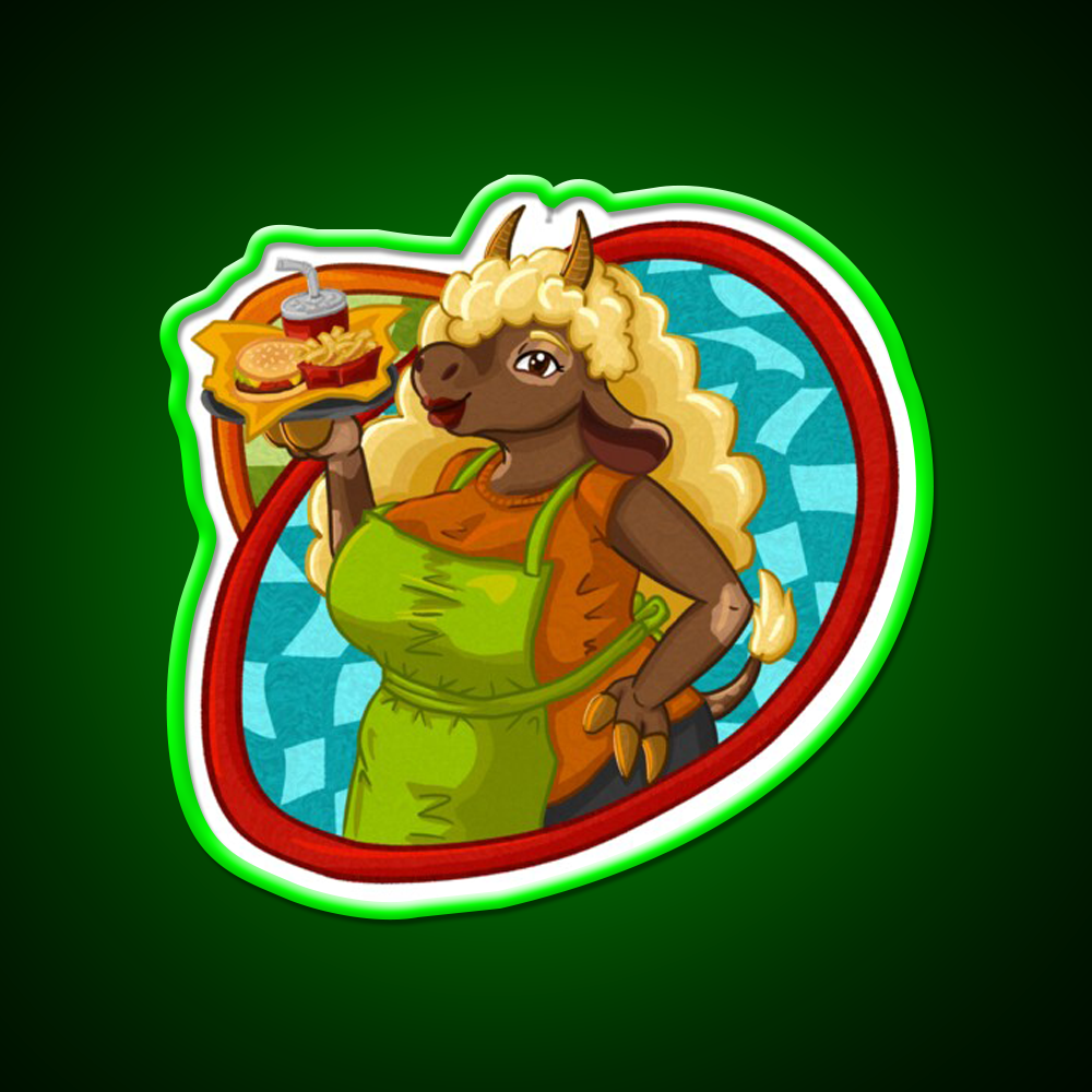 Retro Greasy Spoon Diner Fast Food Led Neon Sign For Burger Place Rgb Color