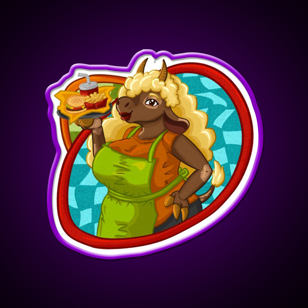 Retro Greasy Spoon Diner Fast Food Led Neon Sign For Burger Place Rgb Color