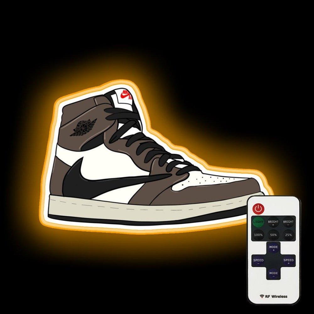 Retro High Travis Scott Jordan 1 Neon Sign - Shineneon