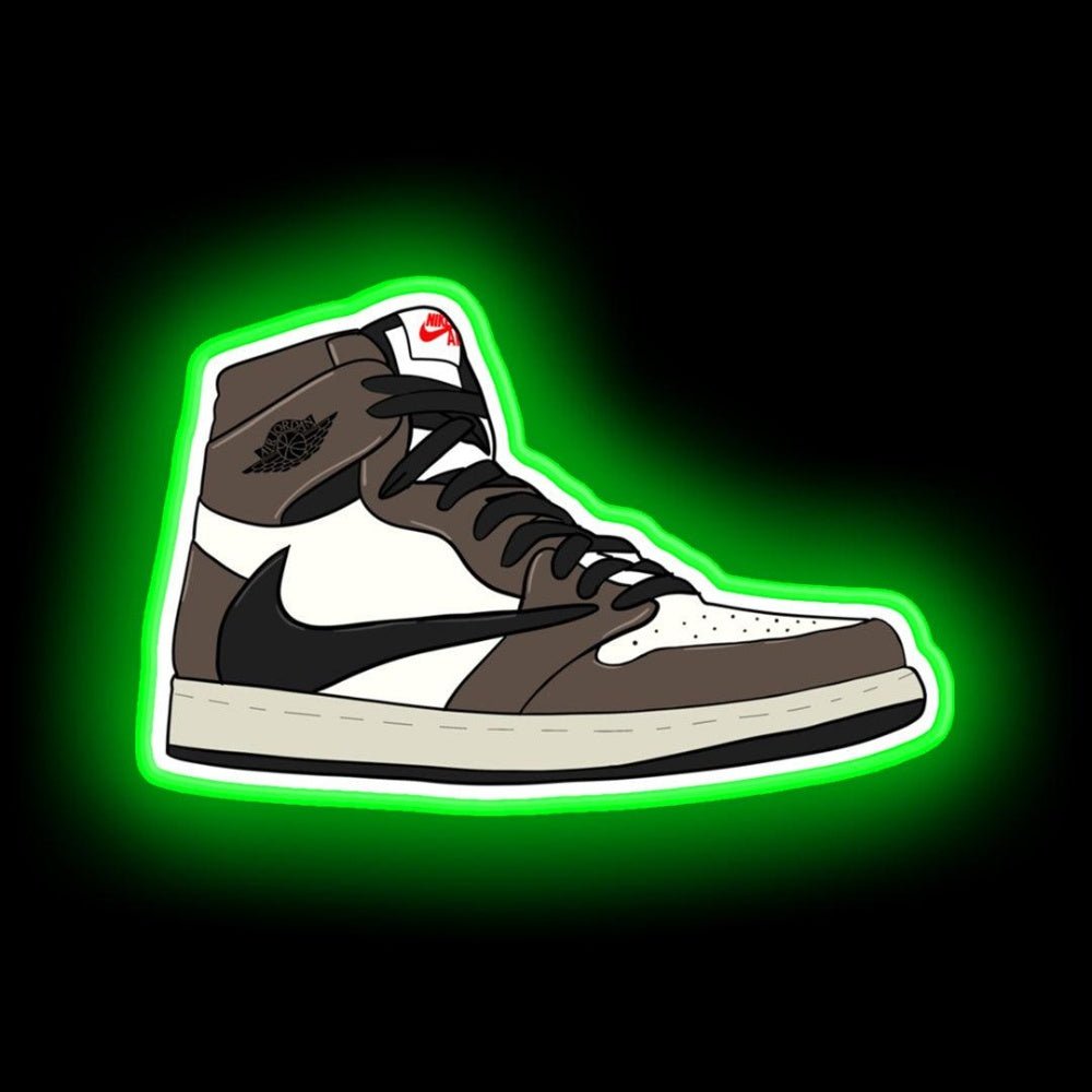 Retro High Travis Scott Jordan 1 Neon Sign - Shineneon
