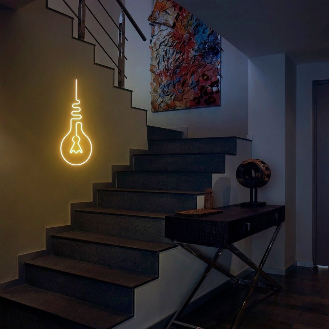 Retro Light Bulb Led Sign Business Neon Sign - Shineneon