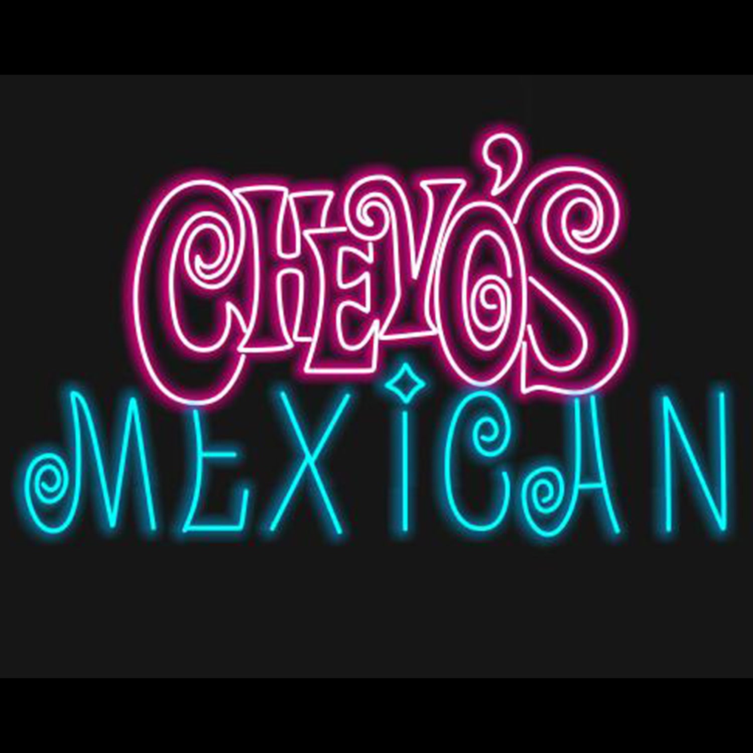 Retro Pink Blue Chevos Mexican Led Neon Sign For Mexican Bar Decor | Shineneon