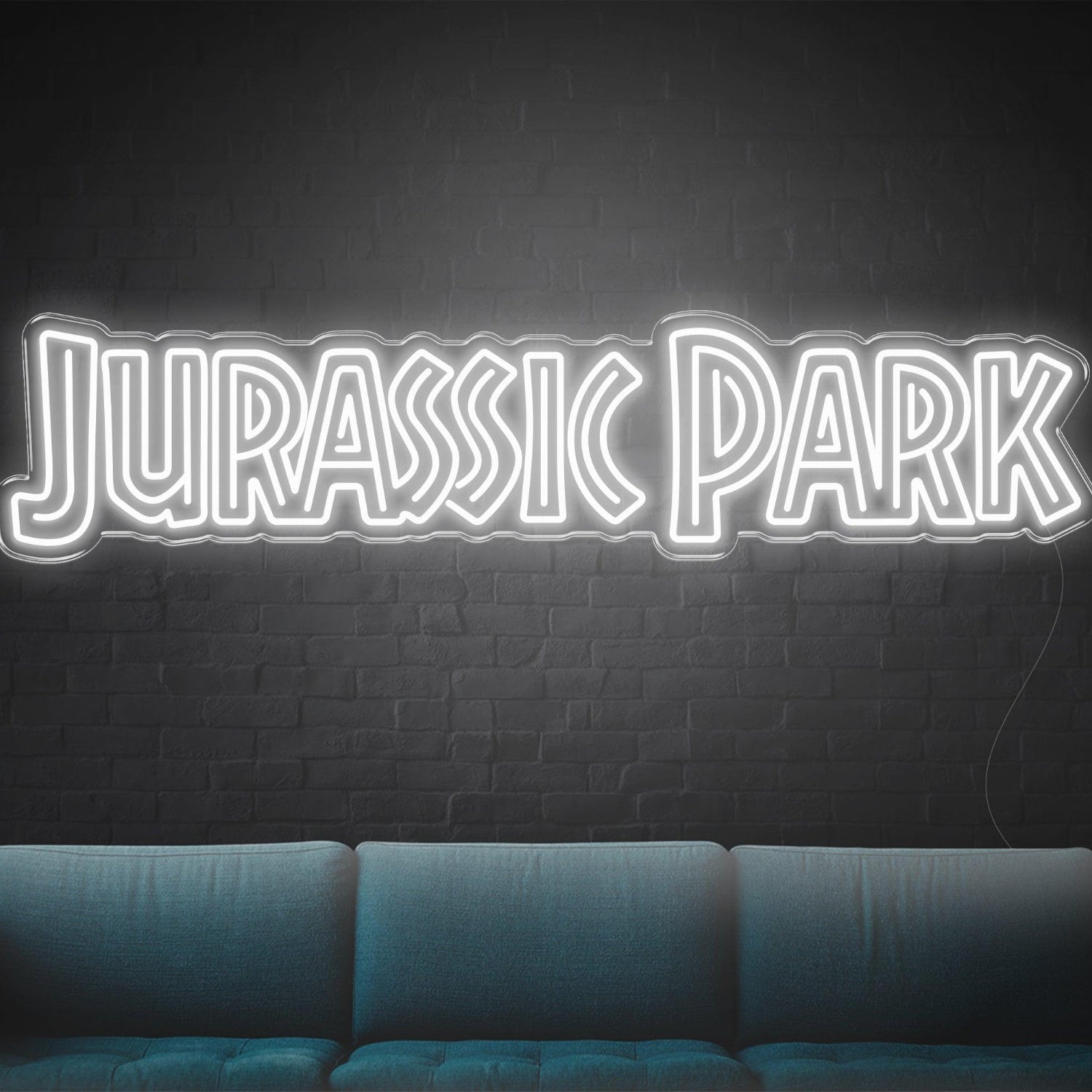 Retro Pink Jurassic Park Led Neon Sign For Movie-Themed Room Decor | Shineneon