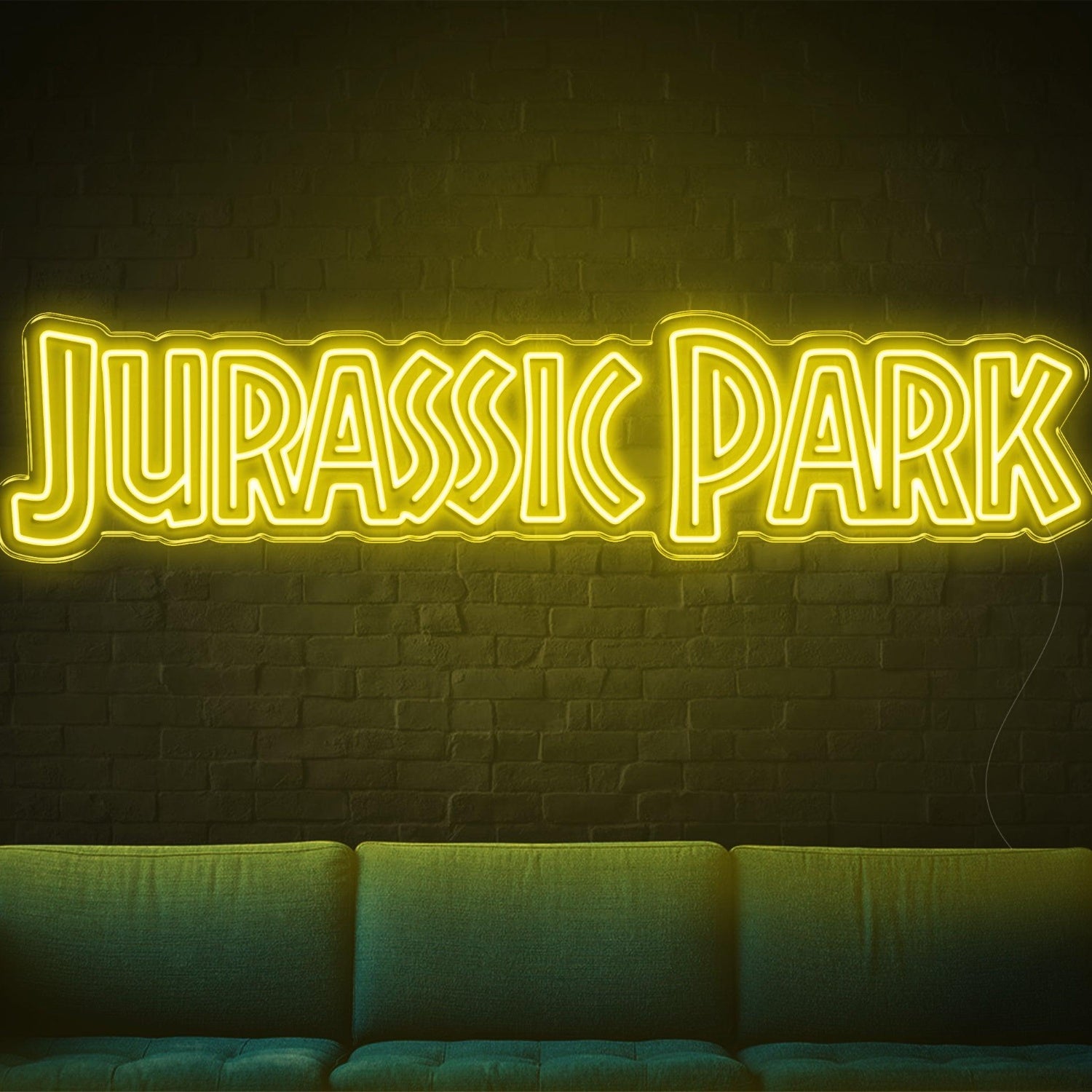 Retro Pink Jurassic Park Led Neon Sign For Movie-Themed Room Decor | Shineneon