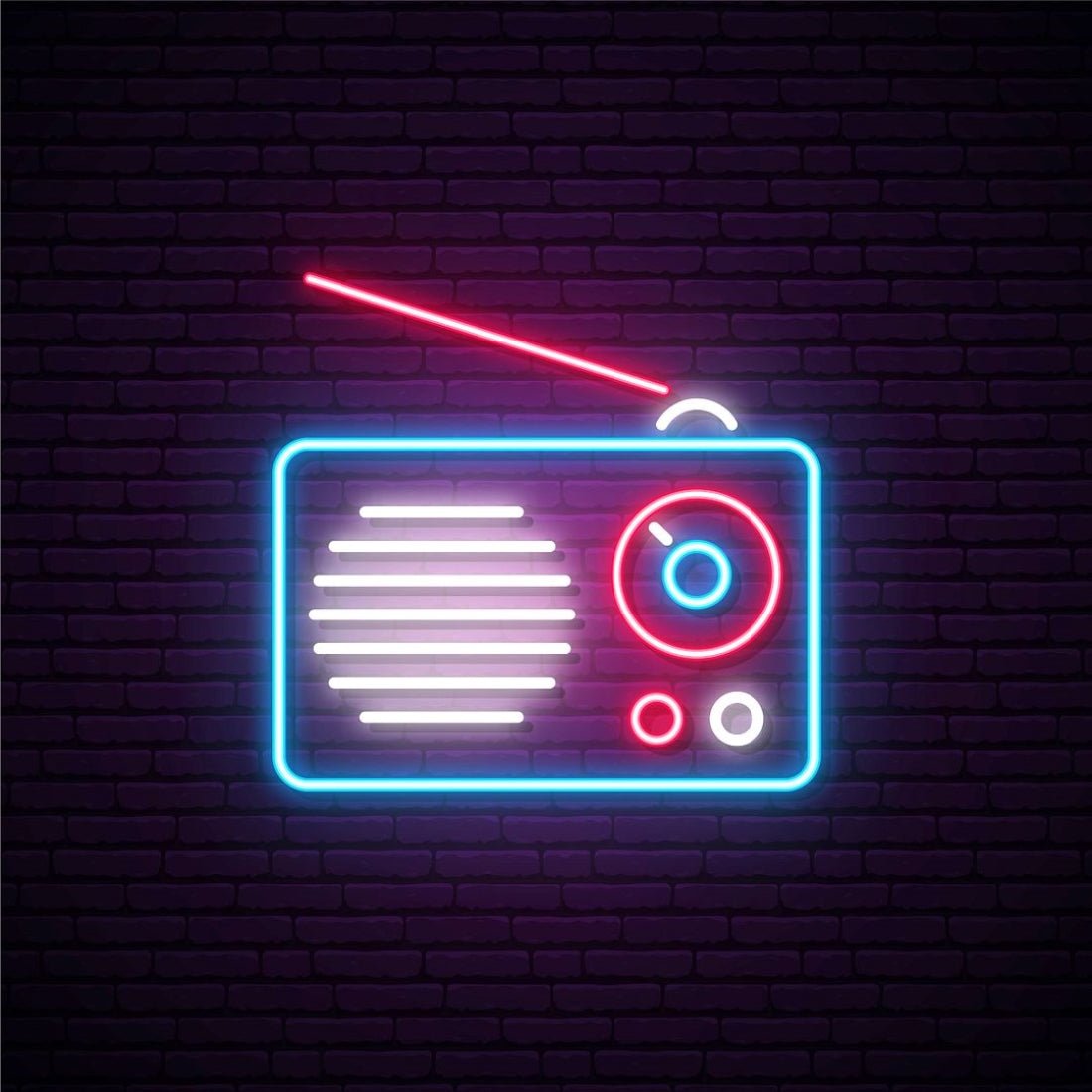 Retro Radio Led Sign Business Neon Sign - Shineneon